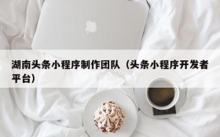 湛江湖南头条小程序制作团队（头条小程序开发者平台）